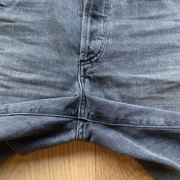 Citizens of Humanity Camilla Jean Short Size 25 in Washed Black - Picture 5 of 8